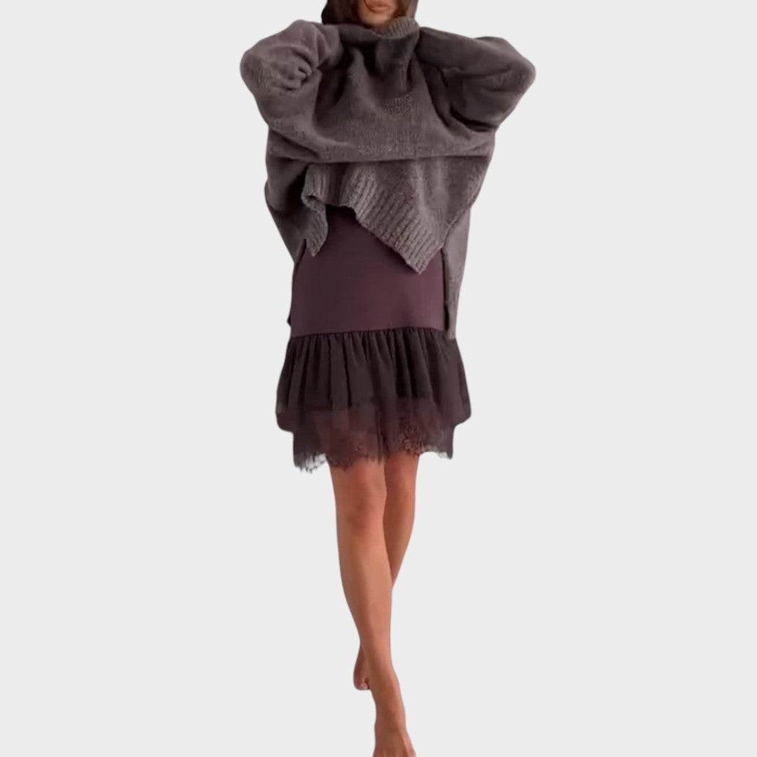 Aurora | Pullover- und Kleid-Set