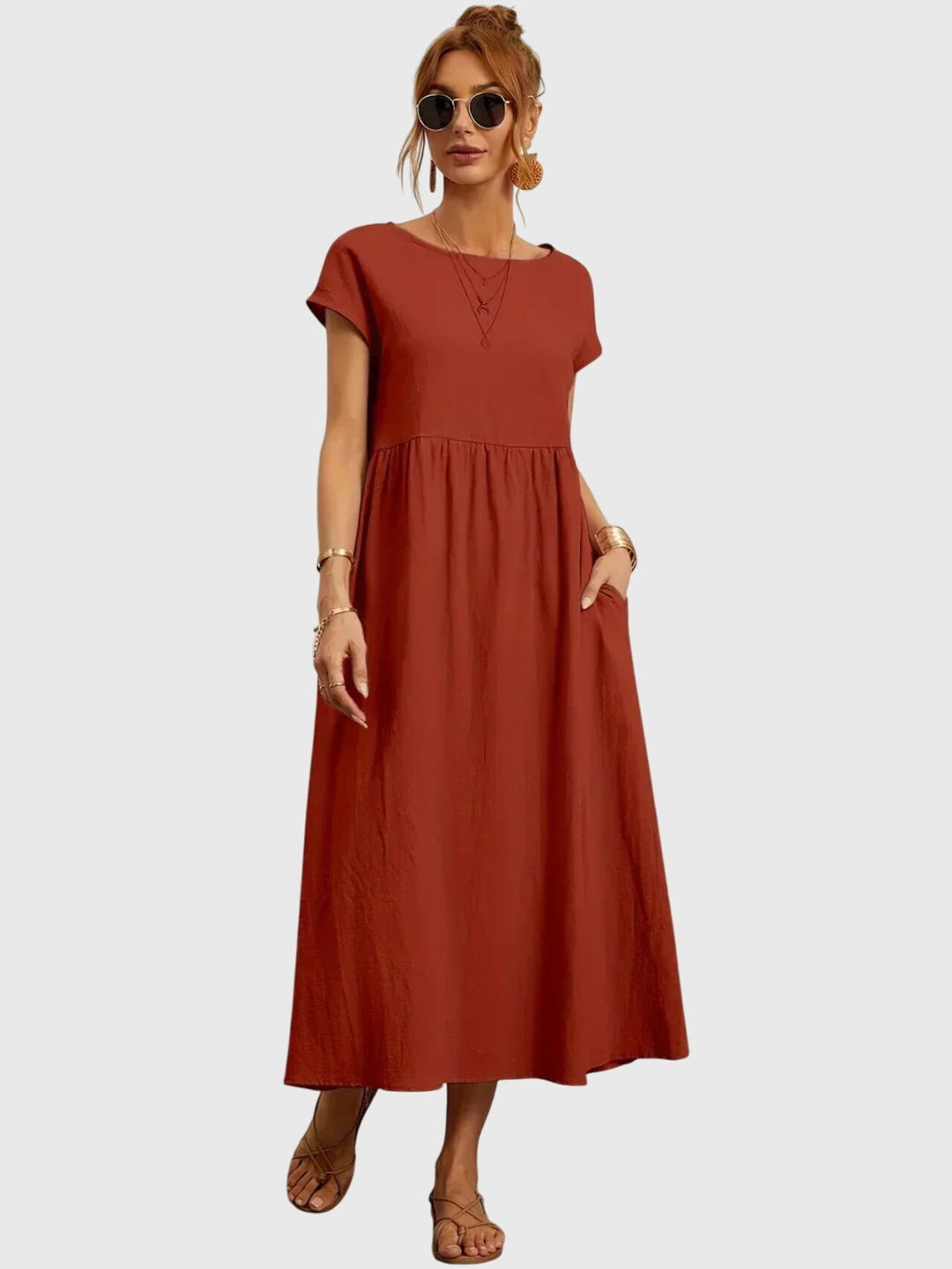 Giselle™ - Lässiges Taschenkleid