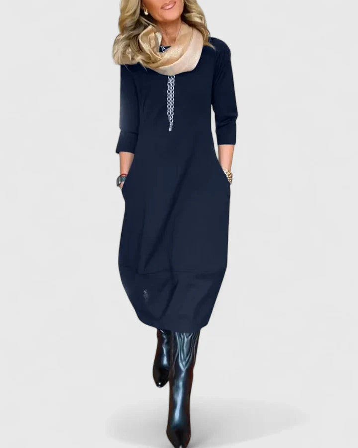 Danyshka | Elegantes Midi-Kleid