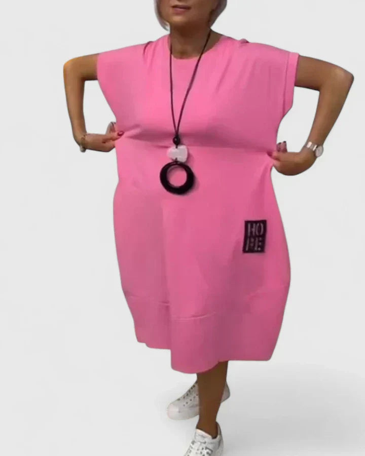 Thalyssiah | Bequemes Midi-Kleid