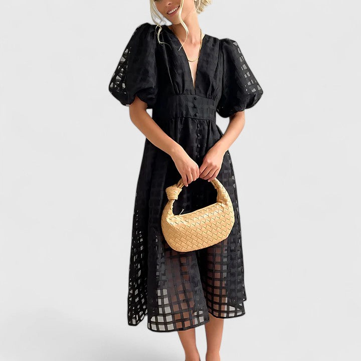 Elanqi | Elegantes Midi-Kleid