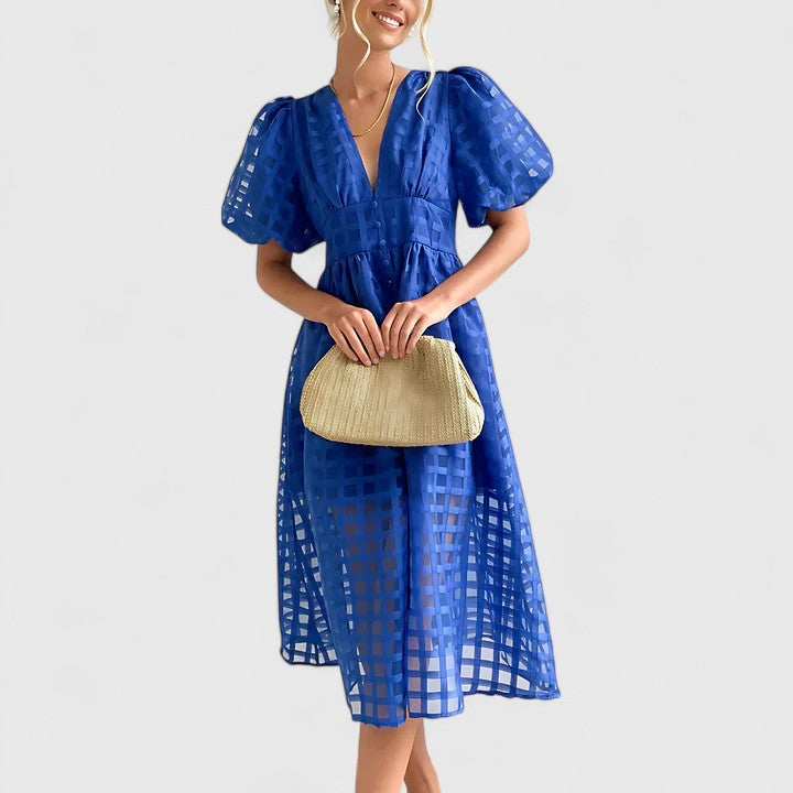 Elanqi | Elegantes Midi-Kleid