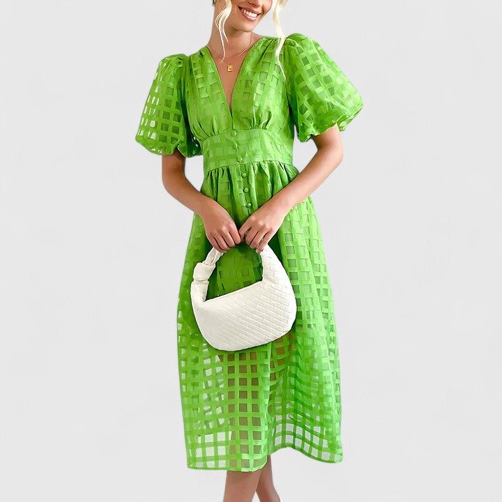 Elanqi | Elegantes Midi-Kleid