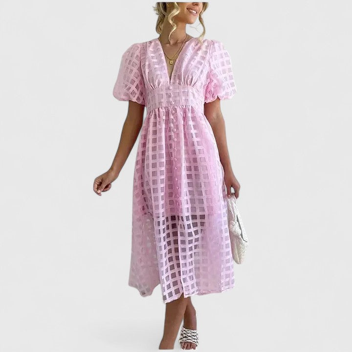 Elanqi | Elegantes Midi-Kleid